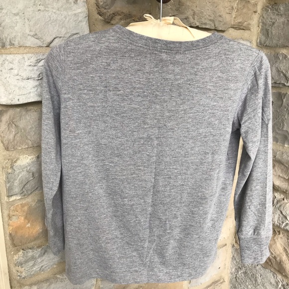 Nike Gray and Green Long Sleeve Shirt Size 8-10 - Picture 3 of 6